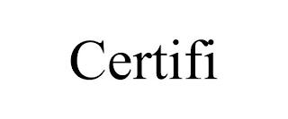 CERTIFI trademark