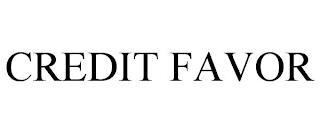 CREDIT FAVOR trademark