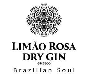 LIMÃO ROSA DRY GIN GIN SECO BRAZILIAN SOULUL trademark