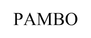 PAMBO trademark