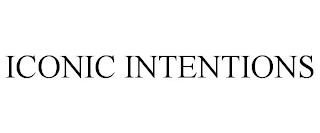 ICONIC INTENTIONS trademark