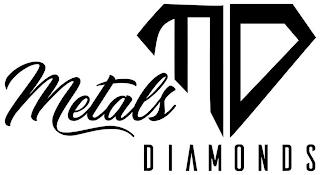 METALS MD DIAMONDS trademark