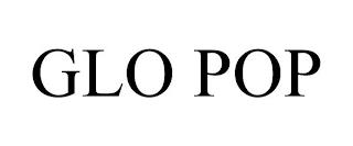 GLO POP trademark