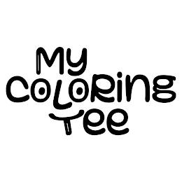 MY COLORING TEE trademark