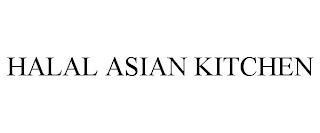 HALAL ASIAN KITCHEN trademark