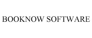 BOOKNOW SOFTWARE trademark