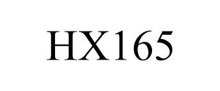 HX165 trademark