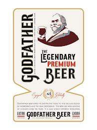 GODFATHER THE LEGENDARY PREMIUM BEER ENJOYED GLOBALLY GODFATHER BEER OWES ITS DISTINCTIVE TASTE TO THE DELICATE BLEND OF INGREDIENTS AND THE IDEAL PROCESSING . THE BETTER HAS WON LEGIONS OF LOYALISTS OVER THE YEARS. IT IS ALSO WIDELY EXPORTED WORLDWIDE EXTRA FRESHNESS GODFATHER BEER THE LEGENDARY PREMIUM EXTRA REFRESHING trademark