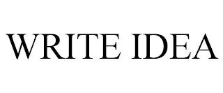 WRITE IDEA trademark