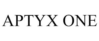 APTYX ONE trademark