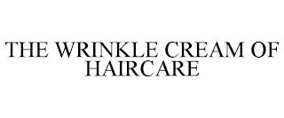 THE WRINKLE CREAM OF HAIRCARE trademark