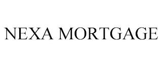 NEXA MORTGAGE trademark