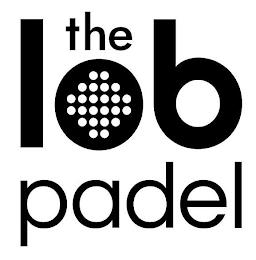 THE LOB PADEL trademark