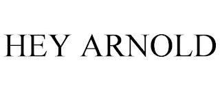 HEY ARNOLD trademark