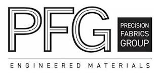 PFG PRECISION FABRICS GROUP ENGINEERED MATERIALSATERIALS trademark