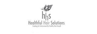 HHS HEALTHFUL HAIR SOLUTIONS CREATING AN ENVIRONMENT FOR HEALTHY HAIR GROWTH trademark