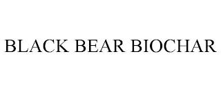 BLACK BEAR BIOCHAR trademark