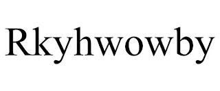 RKYHWOWBY trademark