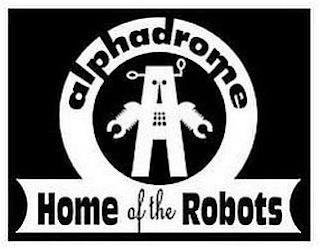 A ALPHADROME HOME OF THE ROBOTS trademark