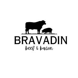 BRAVADIN BEEF & BACON trademark