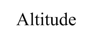 ALTITUDE trademark