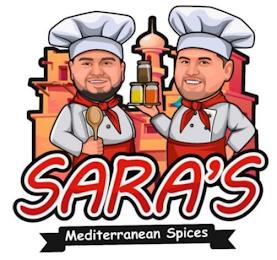 SARA'S MEDITERRANEAN SPICES trademark