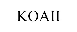 KOAII trademark