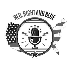 RED, RIGHT AND BLUE trademark