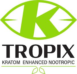 K TROPIX KRATOM ENHANCED NOOTROPIC trademark