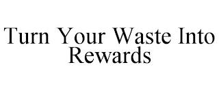 TURN YOUR WASTE INTO REWARDS trademark