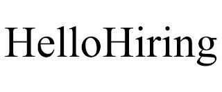 HELLOHIRING trademark