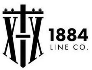 X-X 1884 LINE CO. trademark