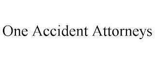 ONE ACCIDENT ATTORNEYS trademark