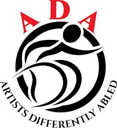 ADA ARTISTS DIFFERENTLY ABLED trademark