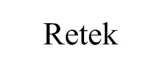 RETEK trademark