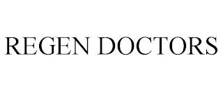 REGEN DOCTORS trademark