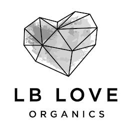 LB LOVE ORGANICS trademark