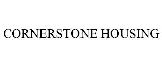 CORNERSTONE HOUSING trademark