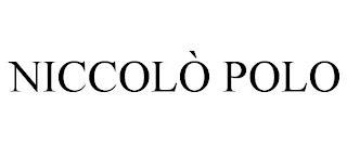 NICCOLÒ POLO trademark