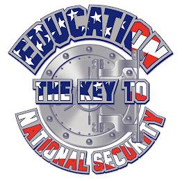 EDUCATION THE KEY TO NATIONAL SECURITY trademark