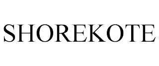 SHOREKOTE trademark