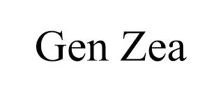 GEN ZEA trademark