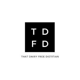 TDFD THAT DAIRY FREE DIETITIAN trademark