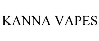 KANNA VAPES trademark