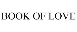 BOOK OF LOVE trademark