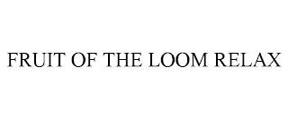 FRUIT OF THE LOOM RELAX trademark