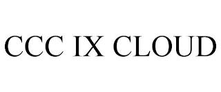 CCC IX CLOUD trademark