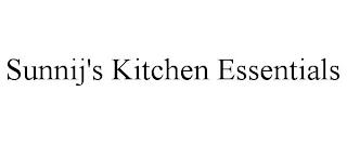 SUNNIJ'S KITCHEN ESSENTIALS trademark