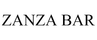 ZANZA BAR trademark