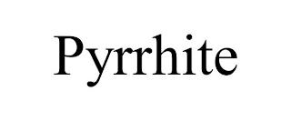 PYRRHITE trademark